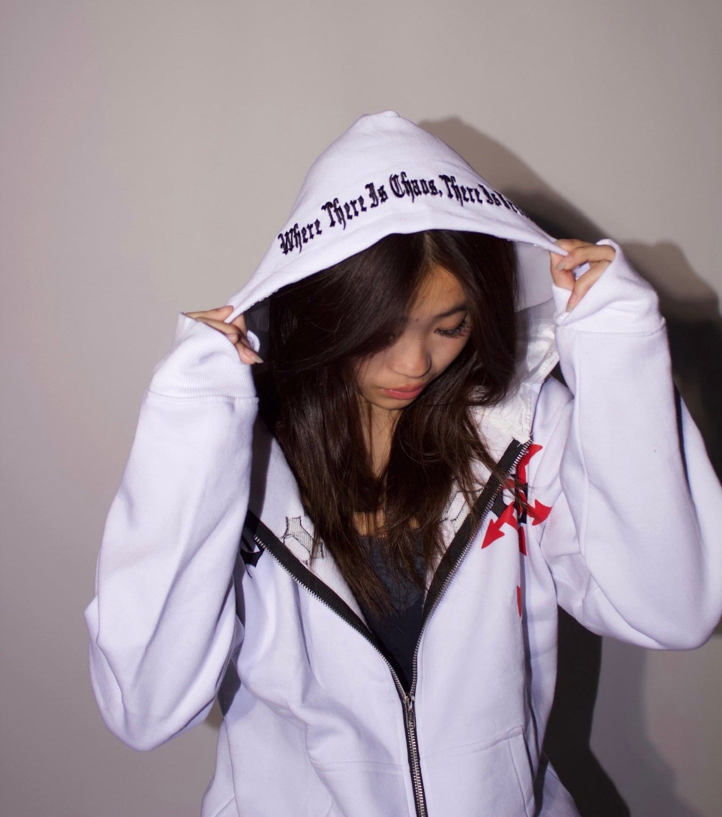 White Shambles Hoodie