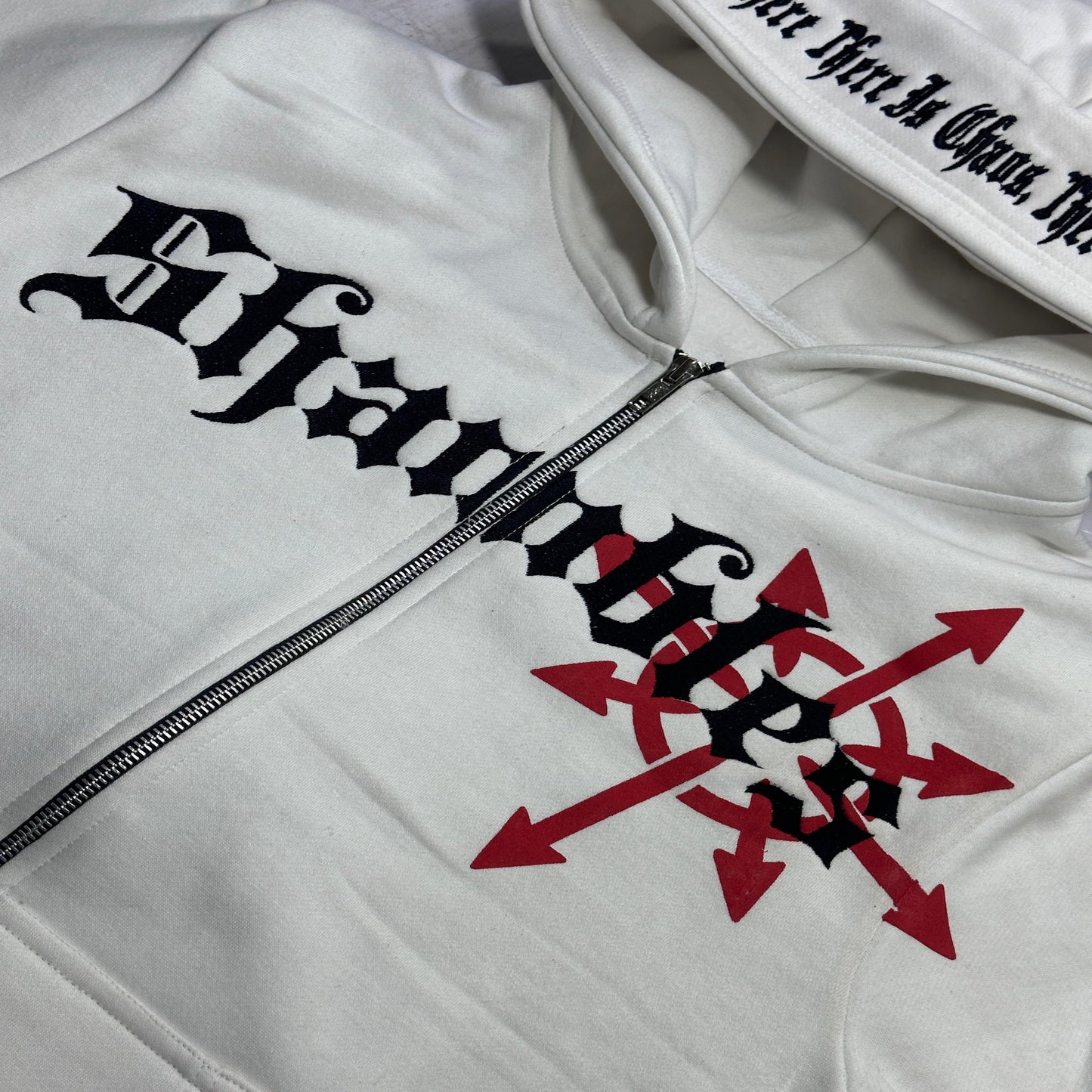 White Shambles Hoodie