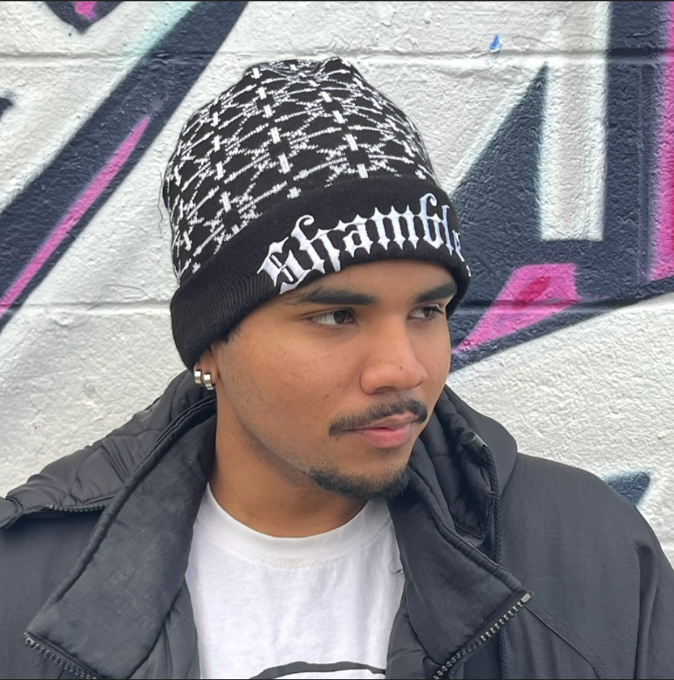 "Midnight" Shambles Beanie