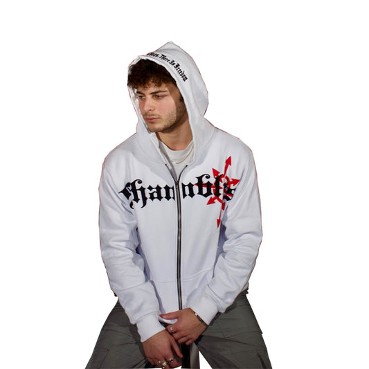 White Shambles Hoodie